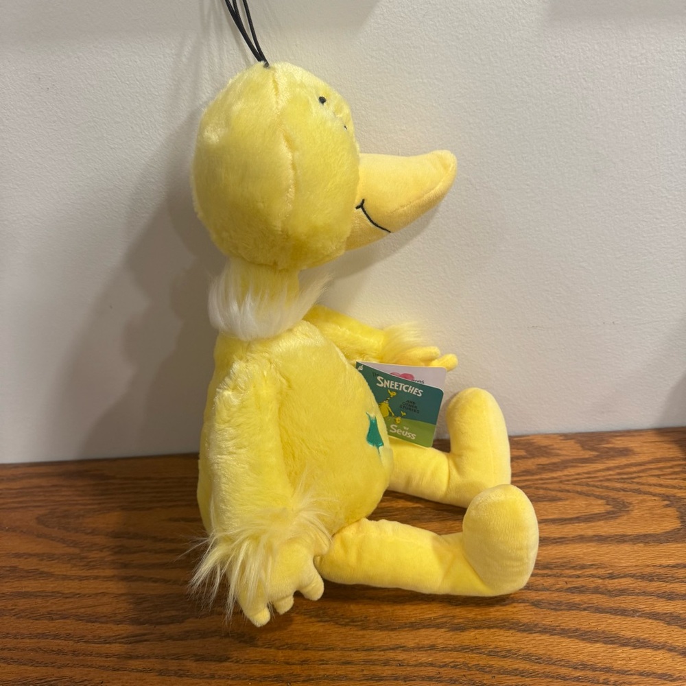 NWT Kohl's Cares‎ The Sneetches Dr. Seuss 16" Yellow Stuffed Animal Plush - Picture 6 of 9